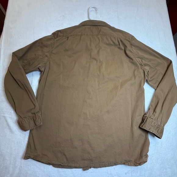 American Eagle Outfitters Brown Casual Button-Down Shirt - Picture 2 of 5